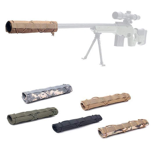 Universal 22/18/14.5cm Airsoft Sound Moderator Cover | Tactical Barrel Protector Case | Shooting Game Accessory