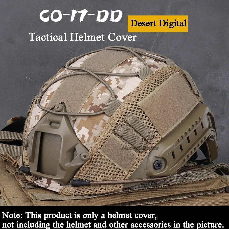 Tactics Helmets Cover for Fast MH PJ BJ Helmet Accessories Airsoft Headwear