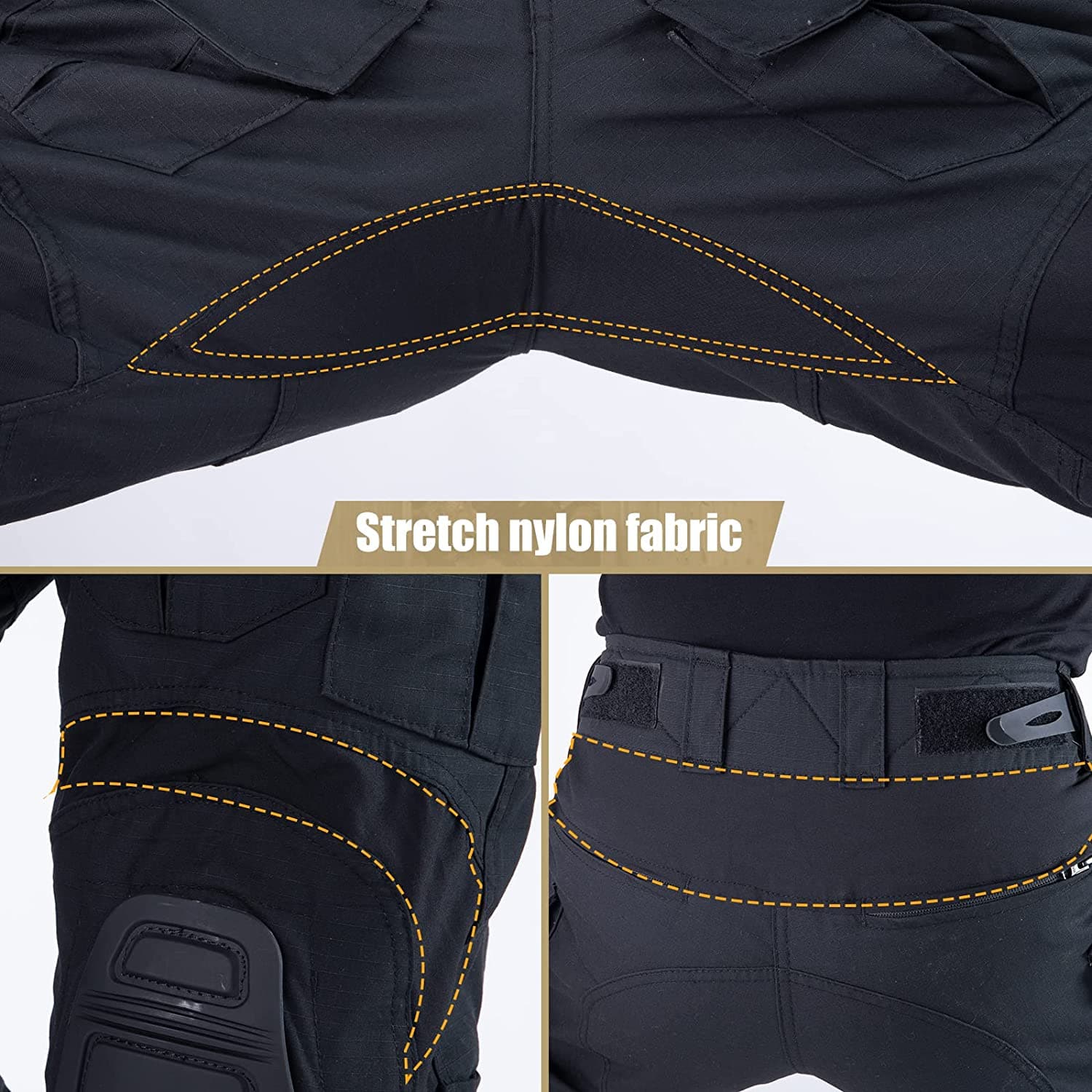 Military Airsoft Uniforms G3 Pants With Knee Pads-3