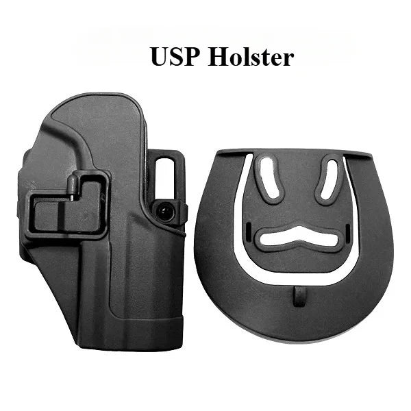 2025 New Tactical Vest Hanging Chest Gun Holster For Glock 17 19 Airsoft Belt Holster General Pistol