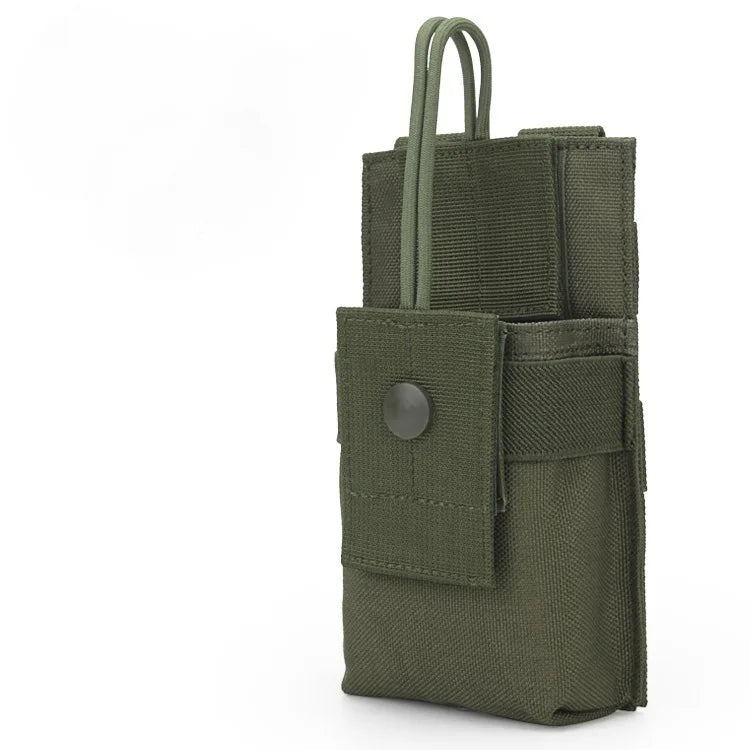 1000D Nylon Tactical Universal MOLLE Walkie Talkie Bag Military Hunting Portable Airsoft Accessories Wargame CS Gear Supplies
