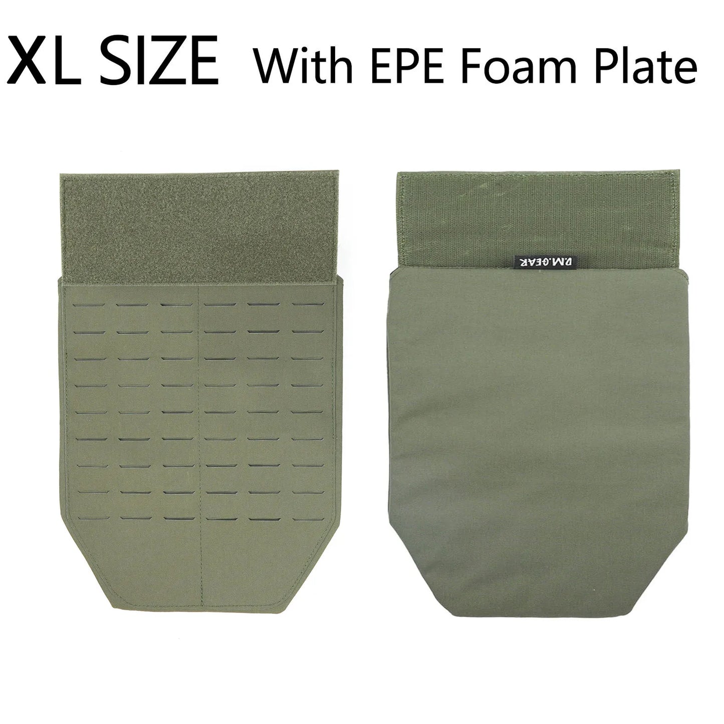 DMGear Tactical Pleated  Vest Crotch Groin Protection Gear Accessory Airsoft War Men Molle Body Armor Bag Equipment