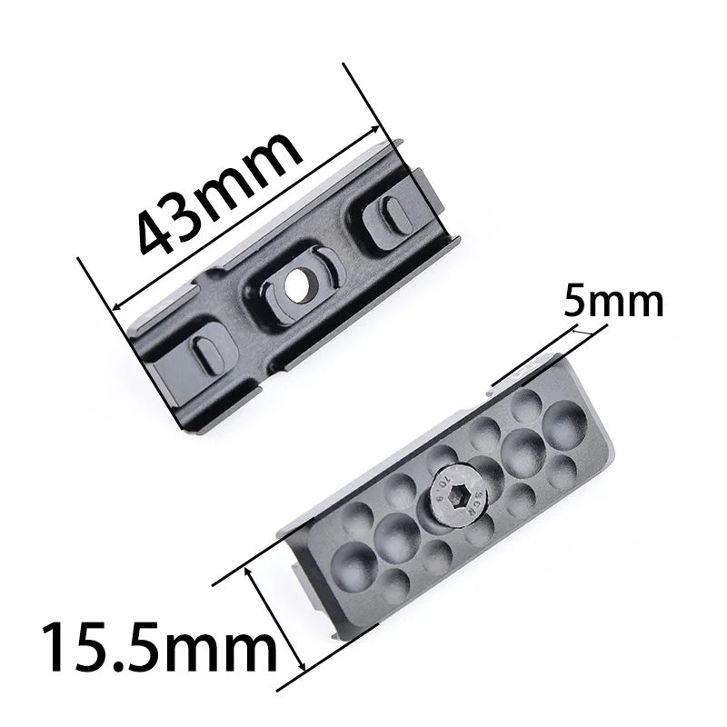 Wire Guide Pressure Remote Switch Mlok Keymod System laser flashlight Cable Management airsoft metal Toy Gun accessories