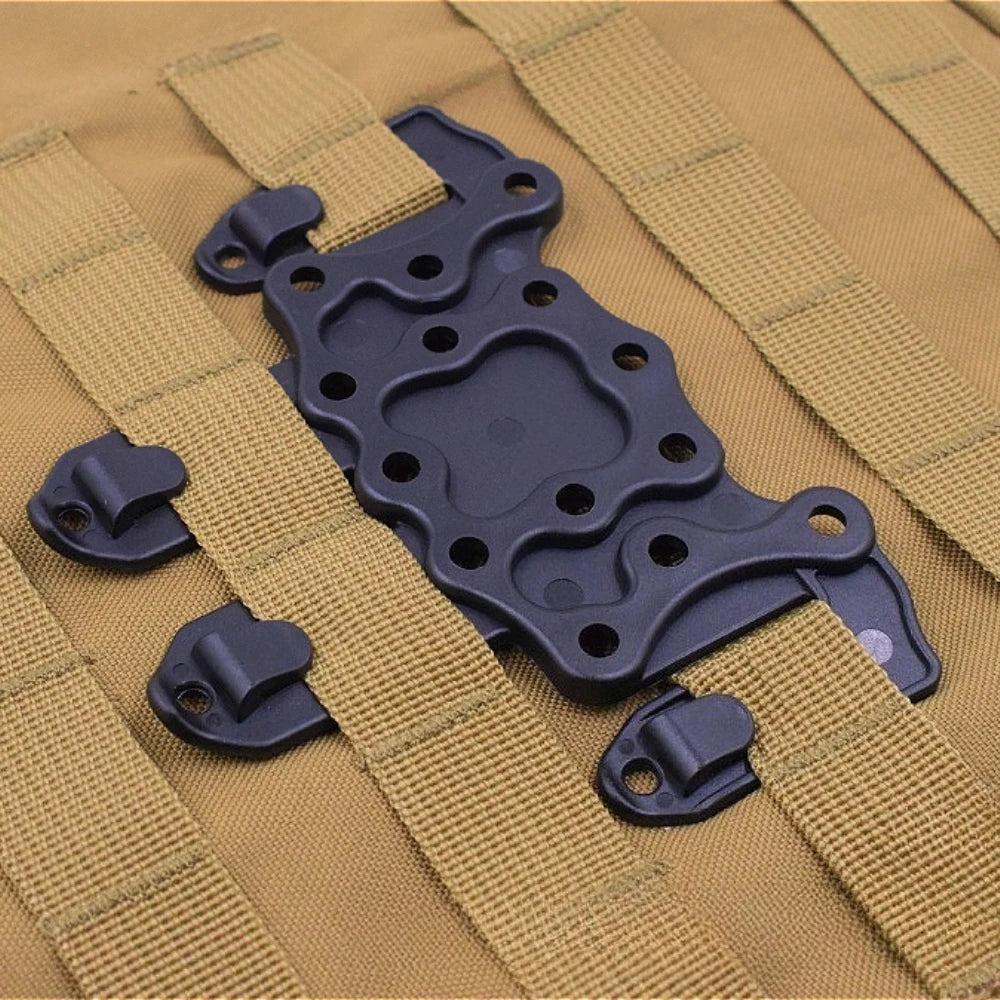 2025 New Tactical Vest Hanging Chest Gun Holster For Glock 17 19 Airsoft Belt Holster General Pistol
