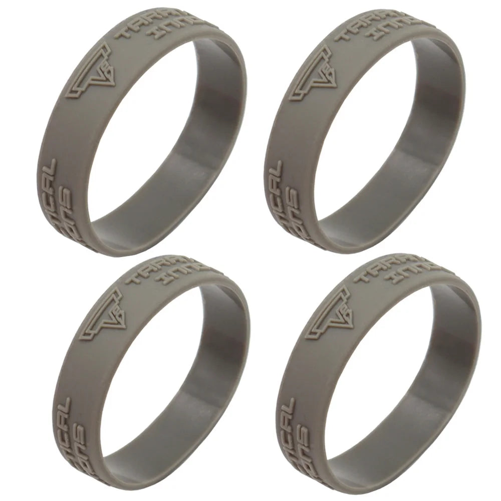 4PCS Tactical Airsoft Rubber Ring Multifunctional Binding Rubber Band Fixed Accessories For A2 PEQ15 NGAL Flashlight Laser Sight