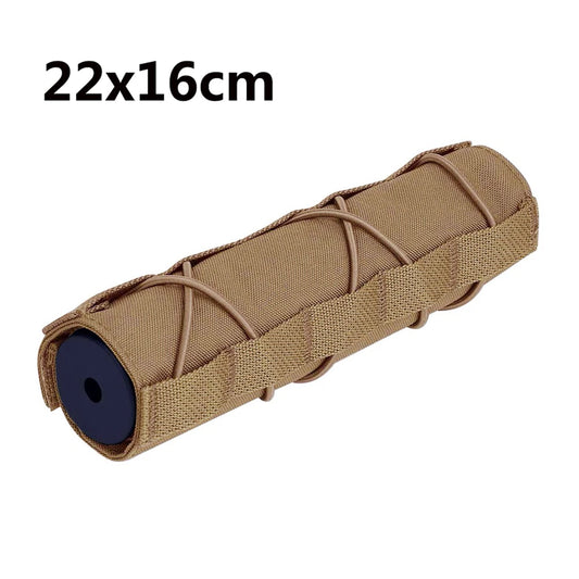 Universal 22/18/14.5cm Airsoft Sound Moderator Cover | Tactical Barrel Protector Case | Shooting Game Accessory