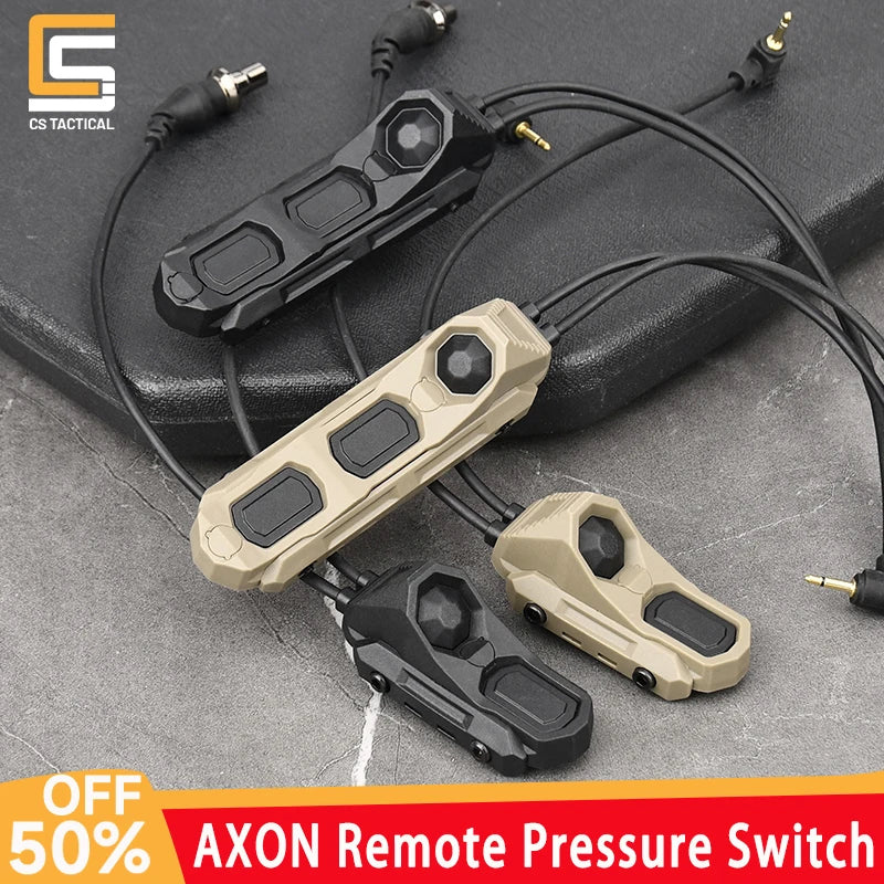 Tactical SF/2.5/3.5 Pressure Button Dual Function Remote Switch PEQ OGL NGAL DBAL M600 M300 Airsoft Scout Light Parts For 20MM