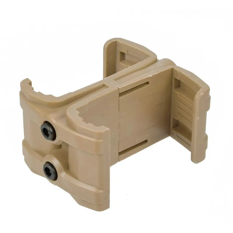 New Dual Magazine Multifunction Coupler Polyester Clip Pouch AR15 M4 MAG59 Outdoor Coupler Clamp Parallel Link Hunting Gear