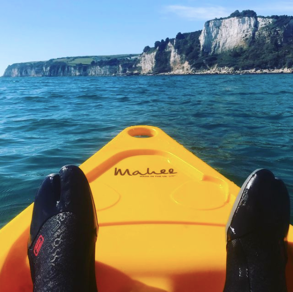 Mahee Tandem Kayak | Plastic Neutral | Yellow | Stable & Durable