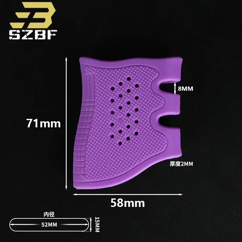 Tactical Rubber Grip Cover Handle Glove Fit AR15 HK416 G17 G18 G19 Weapon Anti Slip Protect Cover Airsoft Hunting Accessories