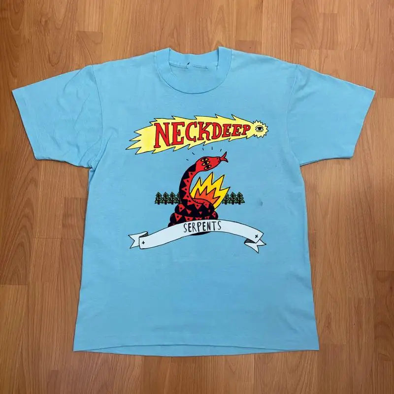 Neck Deep Album Band for Fan All Size S to 5XL Blue T shirt BM1178