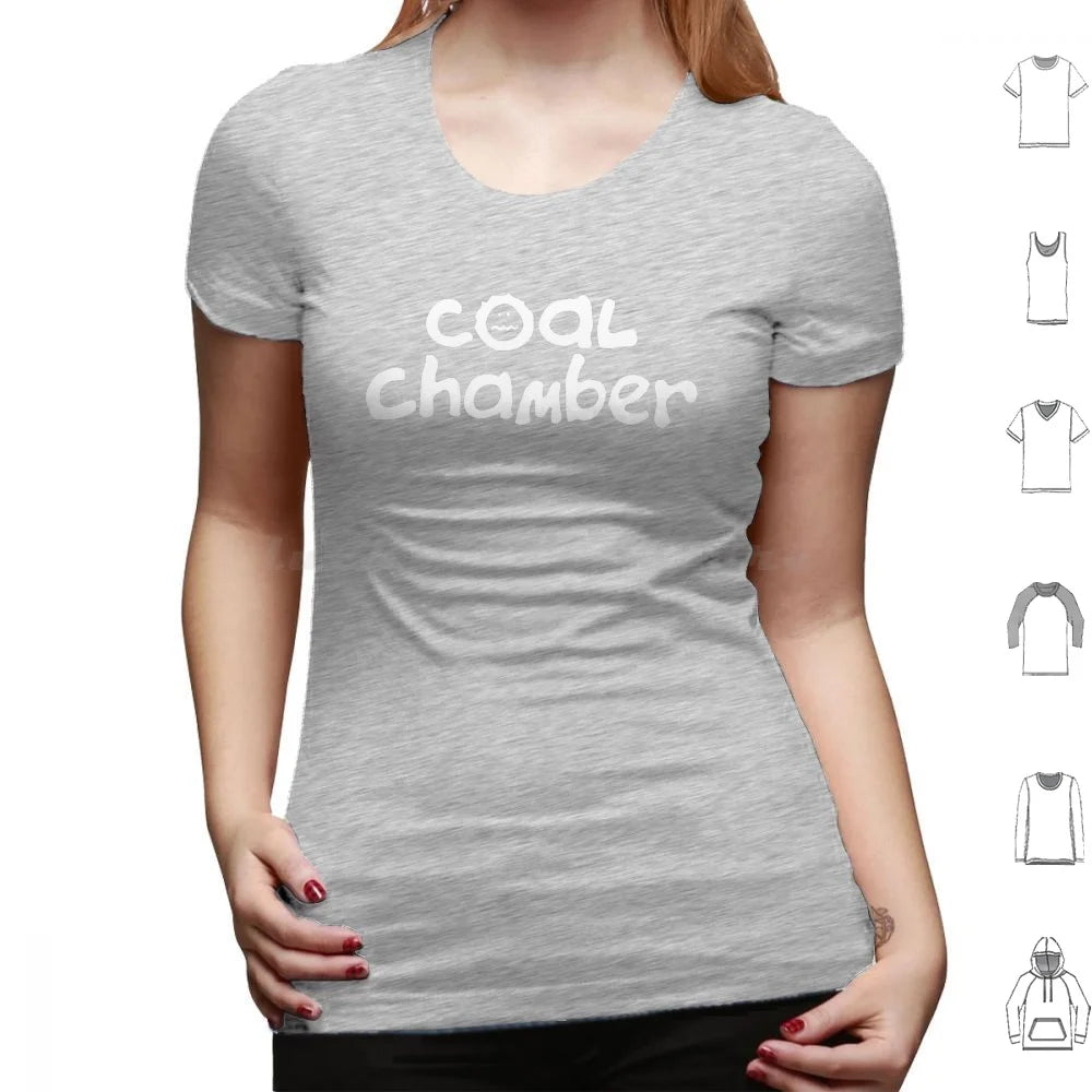 Coal Chamber 1 T Shirt Big Size 100% Cotton Coal Chamber Coal Chamber Band Chamber Logo