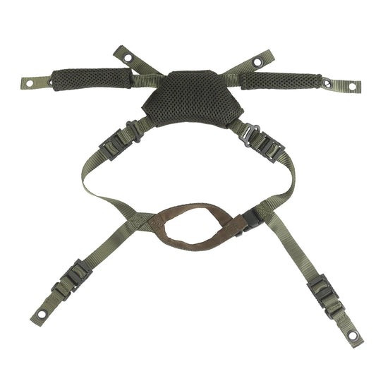 Tactical Wendy3.0 Helmet Chin Strap Suspension System Adjustable M-LOK FAST MICH Hunting Airsoft Helmet Replacement Accessory