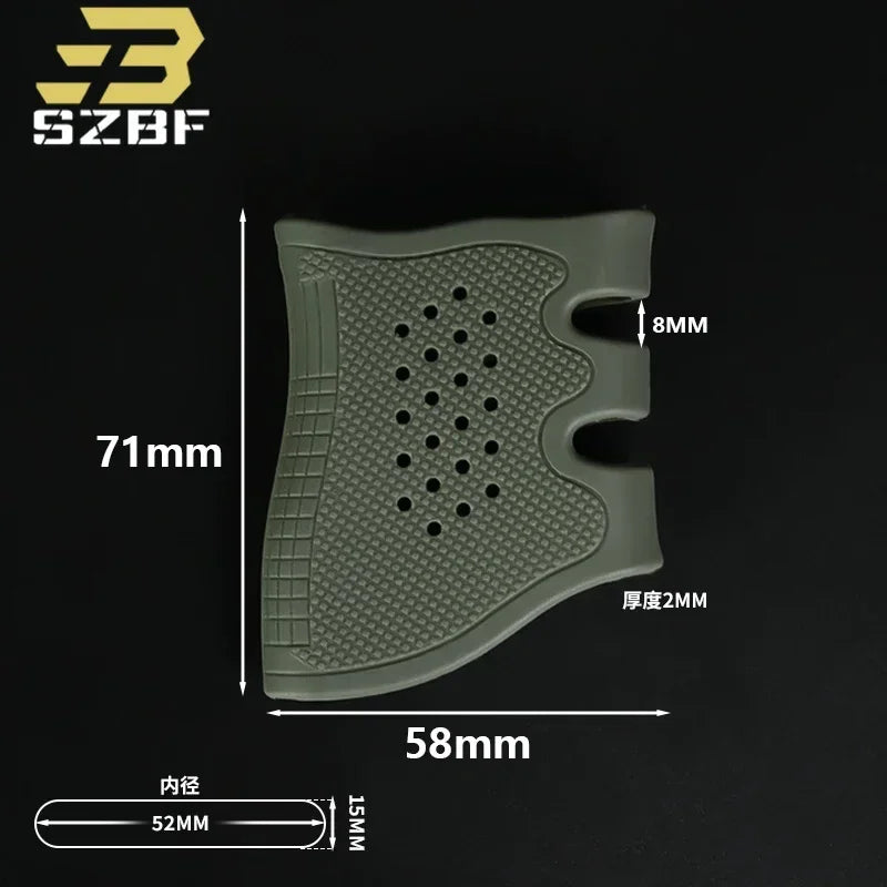 Tactical Rubber Grip Cover Handle Glove Fit AR15 HK416 G17 G18 G19 Weapon Anti Slip Protect Cover Airsoft Hunting Accessories