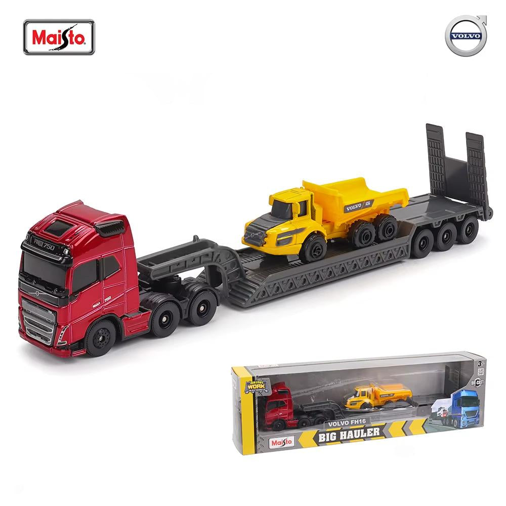 1:64 Volvo FH16 A25G Dump Truck Transport Truck