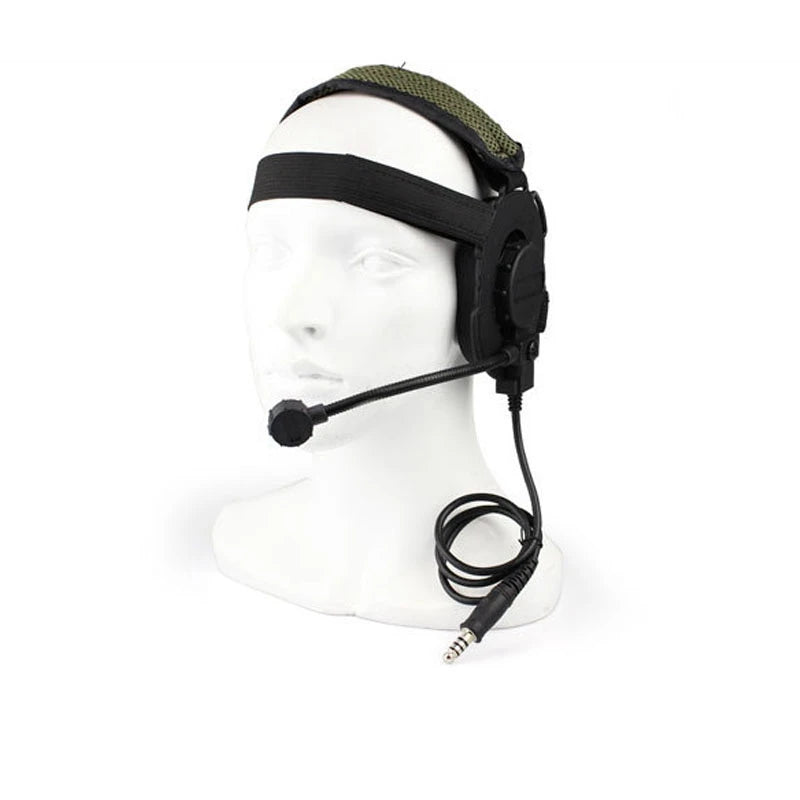 Tactical Shooting Communication Headset U94 PTT Headset Cable Plug Kenwood Baofeng Accessories Hunting Airsoft CS Headphone