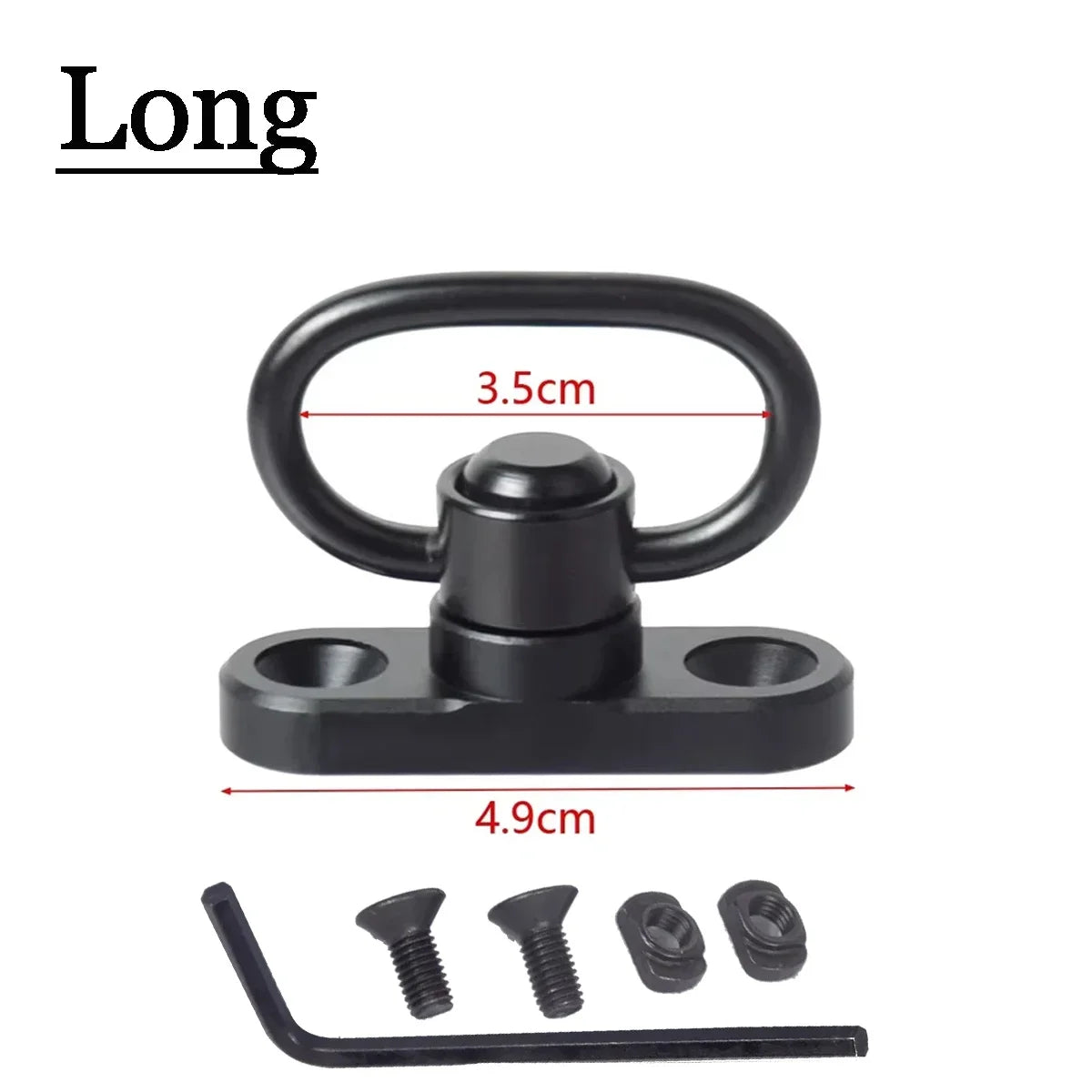 Tactical GBB RSA Sling Swivel QD Adapter Mlok KeyMod 20mm Pictinny Rail Airsoft Rifle AR15 Sling Mount Hunting Gun Accessories