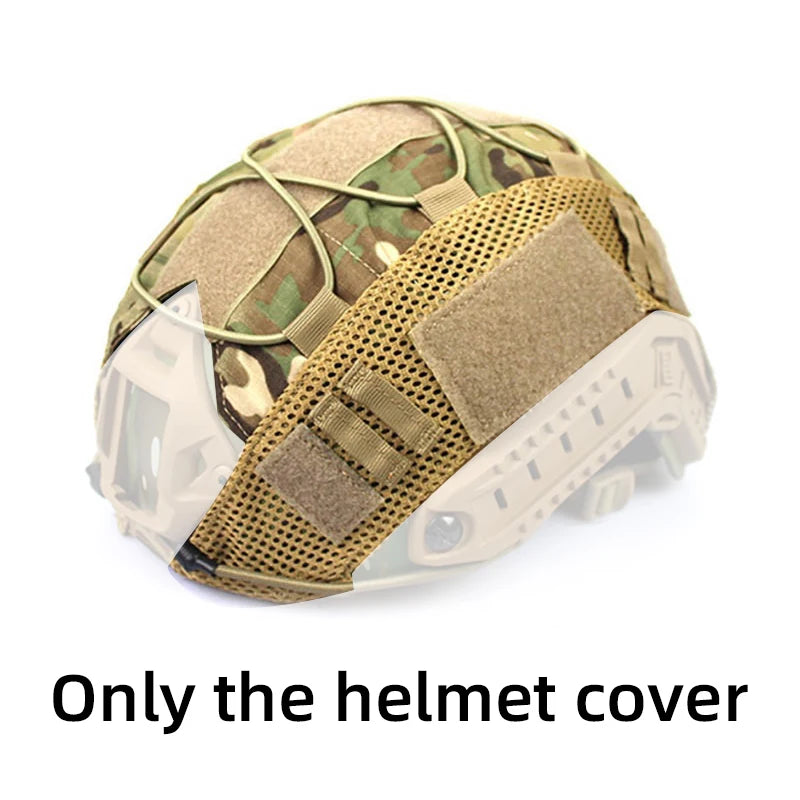 1PCS Tactical Helmet Cover for Fast MH PJ BJ Helmet Airsoft Paintball Army Helmet Cover Military Accessories Helmet protectors