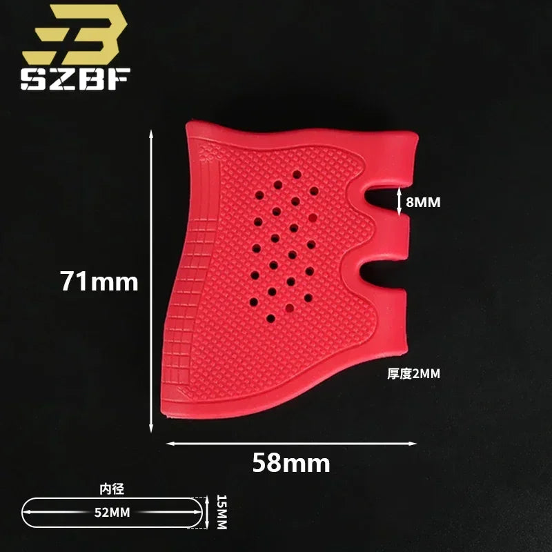 Tactical Rubber Grip Cover Handle Glove Fit AR15 HK416 G17 G18 G19 Weapon Anti Slip Protect Cover Airsoft Hunting Accessories