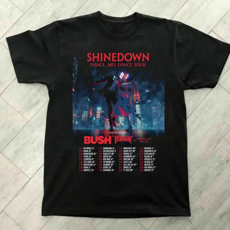 ShineDown Band Tour 2025 All Size S to 5XL T shirt TMB4843