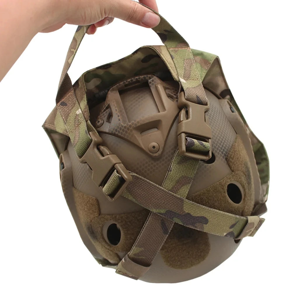 Rapid Deployment Helmet Bag Multi-functional Quick Release Helmet Storage Hunting Airsoft Night Vision Accessory Mounting Strap