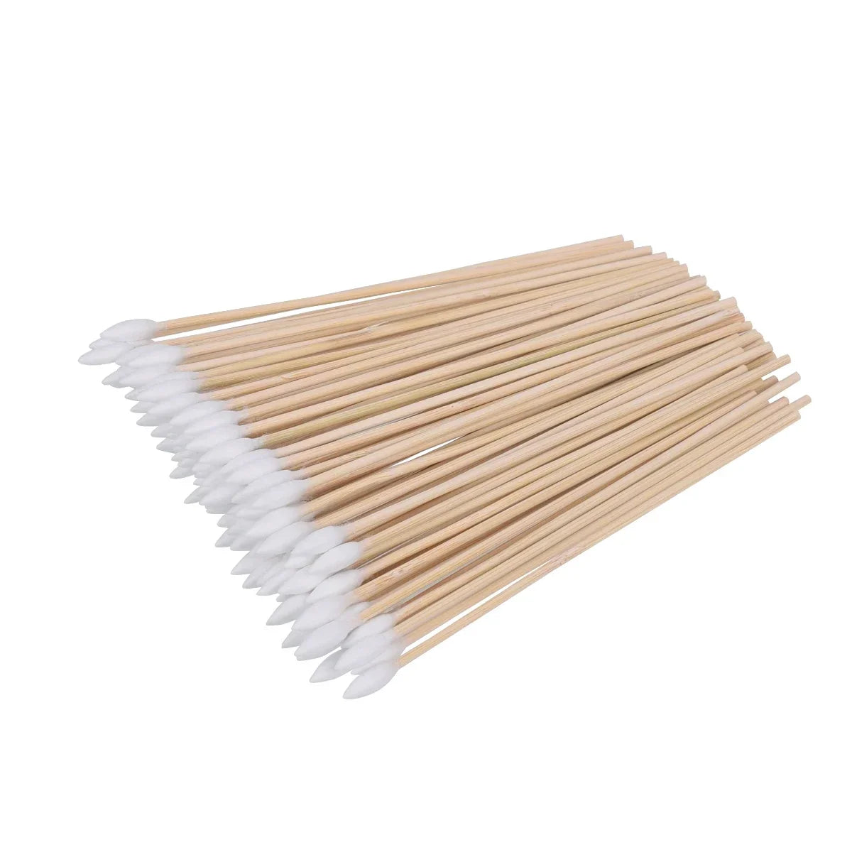Tactical 100pcs 6 Inch Long Gun Cleaning Cotton Swabs Pistol Cleaning Kit Mat for AR15  M4A1 AK74 AK47 Remington 870 Colt 1911