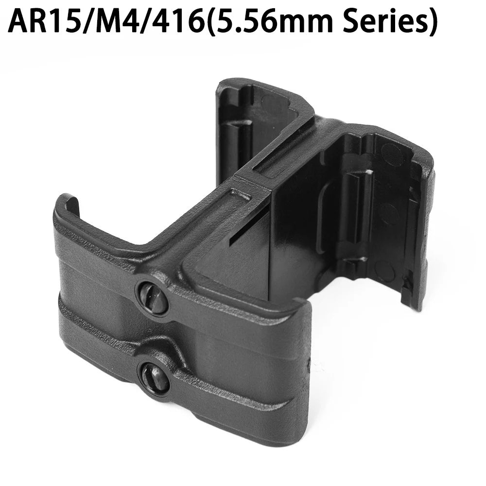 Gun Rifle Charger Magazine Mag Coupler Clip Mag-Link Connector For AK 47 74 MP5 AR 15 M4A1 MP7 5.56MM Airsoft Hunting Accessory