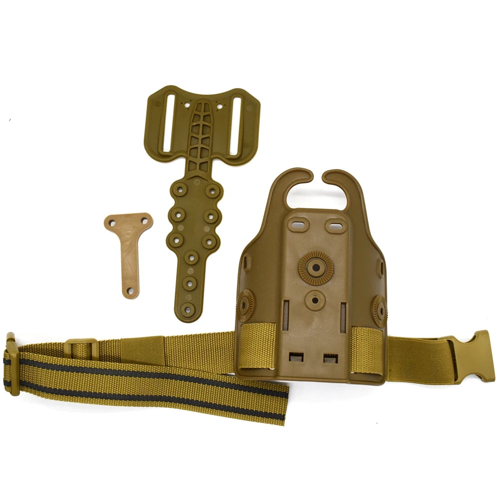 Airsoft P226/1911/Glock 17 19/M9/USP Universal Gun Holster Drop Leg Platform Hunting Holster Accessories