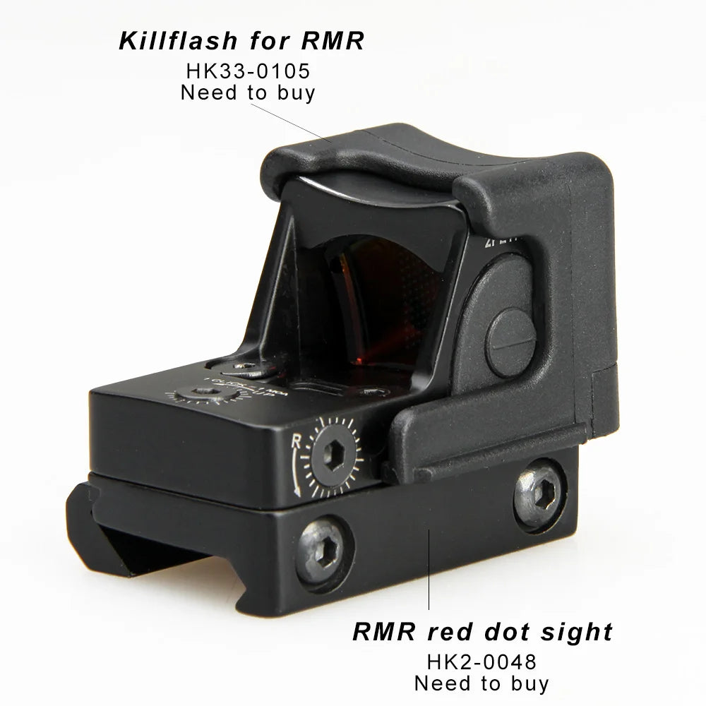 Hunting airsoft accessories Kill Flash for mini red dot black tan color available HK33-0105