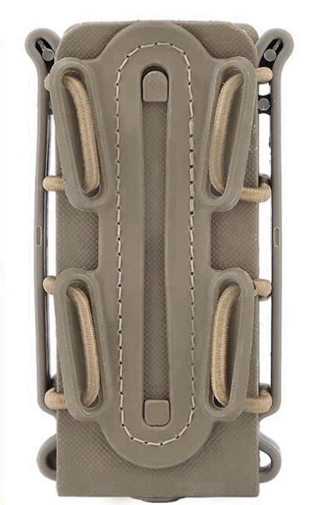 Hunting 5.56 7.62 9mm Magazine Pouch Molle Scorpion Fast Mag Quick Release AR15 Mag Holster Case Box with Molle Waist Belt Clip