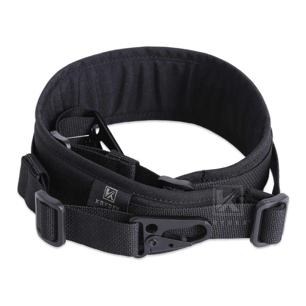 KRYDEX Tactical 2 Point Rifle Sling Hunting Gun Slingster Shoulder Strap Quick Pull Ranger Green Airsoft Hunting Accessories