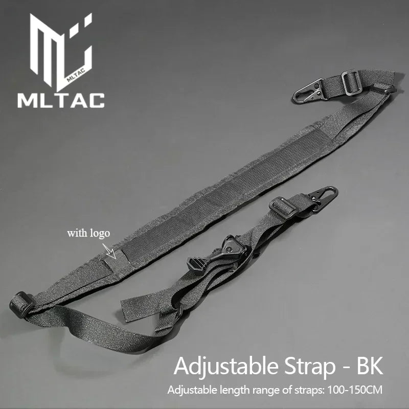 Tactical 2 Point Modular Rifle Sling Shooting Hunting Weapo Fast Shoulder Strap Portable Adjustable Sling Rope Fit M4 Ak Ar15