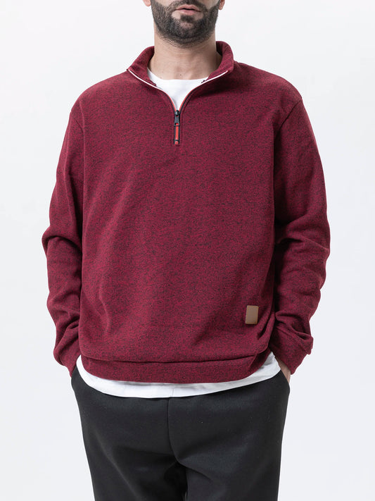 Autum Men's Turtlenecks Sweaters Knitwear Daily Casual Pullovers Solid Color Fleece Warm Sweatshirt Loose Fit Male Streetwear