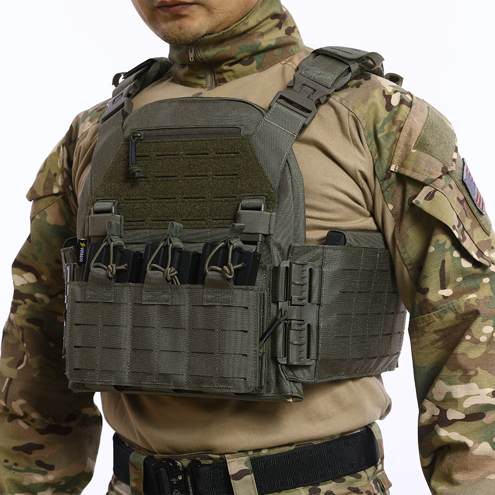 Votagoo 1000D Nylon Military Vest Quick Release Y014 Tactical Vest-2