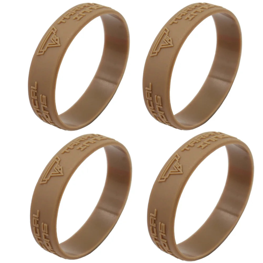 4PCS Tactical Airsoft Rubber Ring Multifunctional Binding Rubber Band Fixed Accessories For A2 PEQ15 NGAL Flashlight Laser Sight