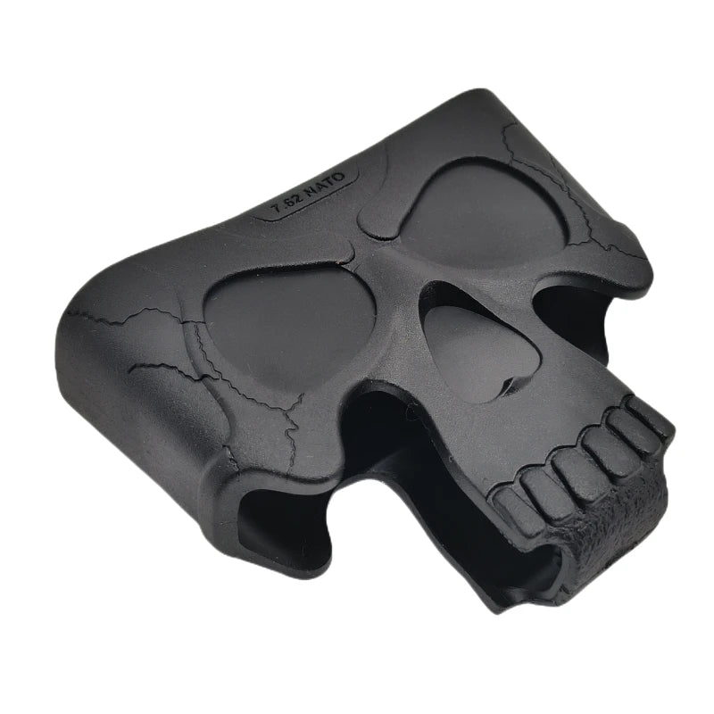 5.56 7.62 Skull Rubber Magazine Assist Cage Loop Pouch Mag Fast Tactical Pull For M4 AK AR15 Hunting Shooting Airsoft Accessory