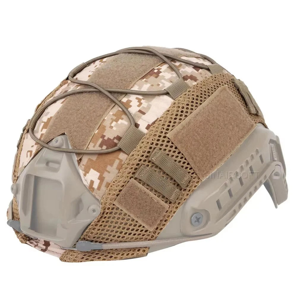 SINAIRSOFT Tactical Helmet Cover Cloth for FAST Helmet MH PJ BJ Paintball Airsoft Hunting Sports Helmet Accessories