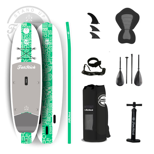 AirStick 10'6 Inflatable Stand Up Paddle Board SUP | With Seat