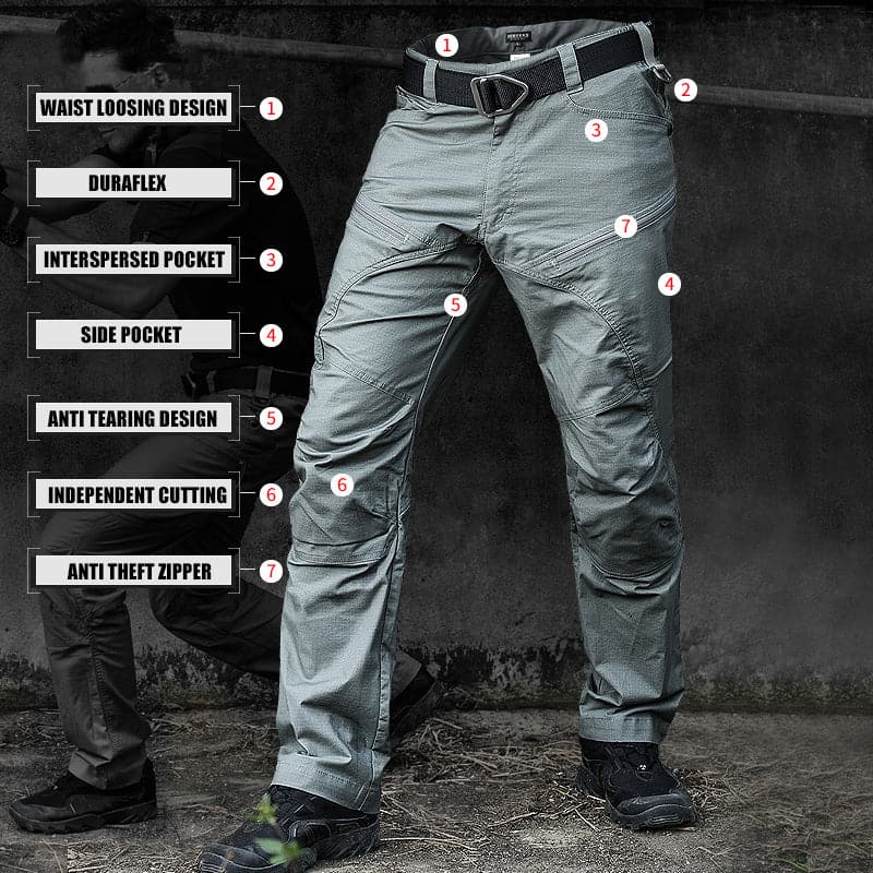 Camping Trekking Tactical Cargo Hunting Army Camouflage Trousers-2