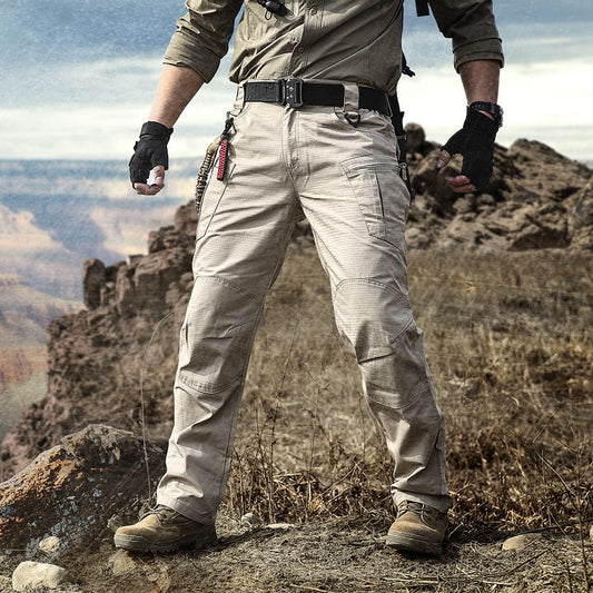 Trekking Hiking Ripstop Waterproof Tactical Military Work Cargo Pants-1