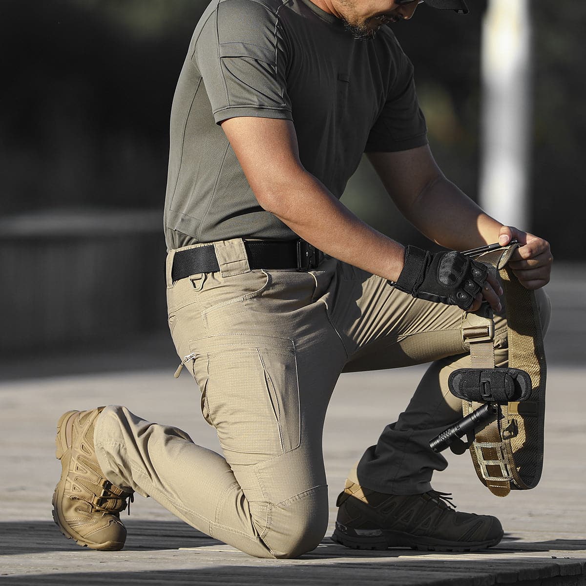 Tactical Resistant Outdoor Hunting Climing Nylon Cargo Pants - X5-3