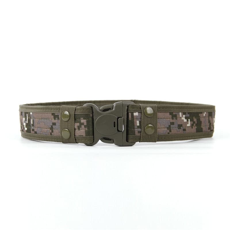 Tactical Fashion Men Canvas Slender Belt Waistband-9