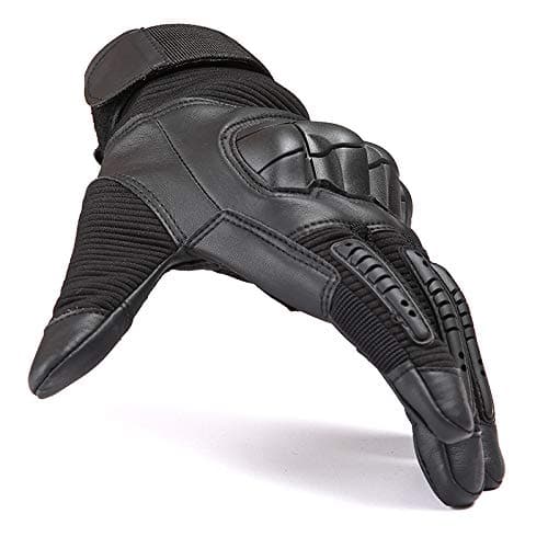 Tactical Military Rubber Hard Knuckle Outdoor Gloves - LY-7