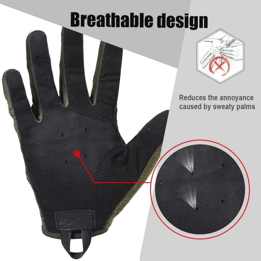 Protective Breathable Driving Military Tactical Army Gloves-4