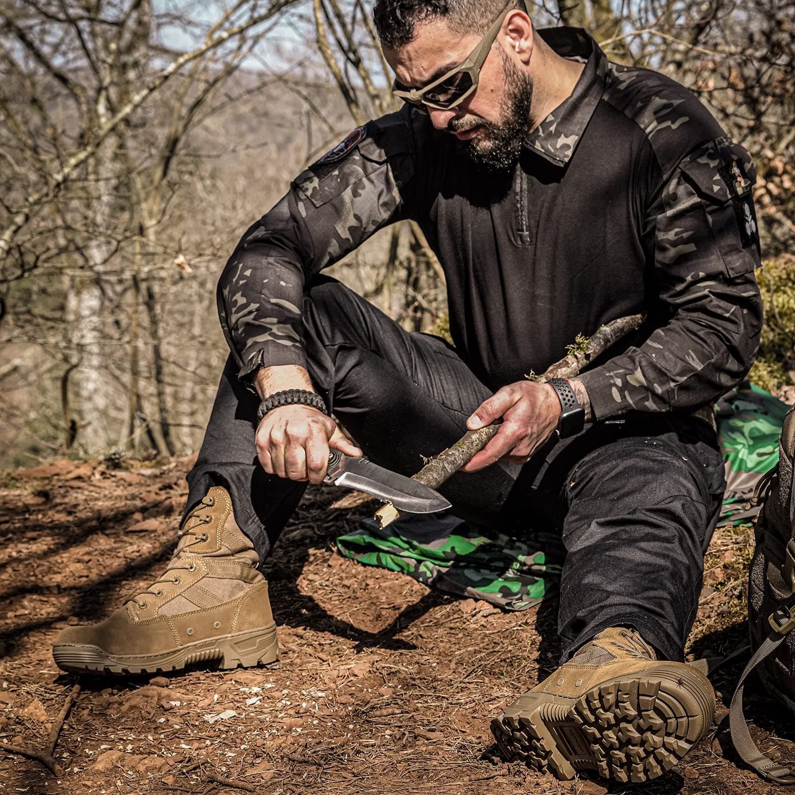 Combat Waterproof Climbing Men's Military Boots - SCOUTS-3