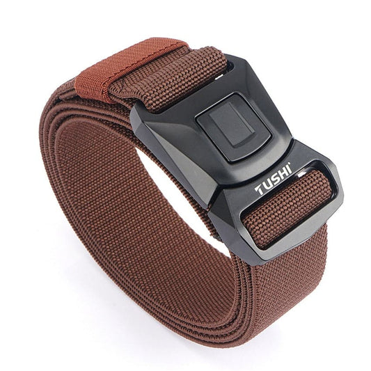 Zinc Alloy Pluggable Buckle Elastic Mens Belts-20