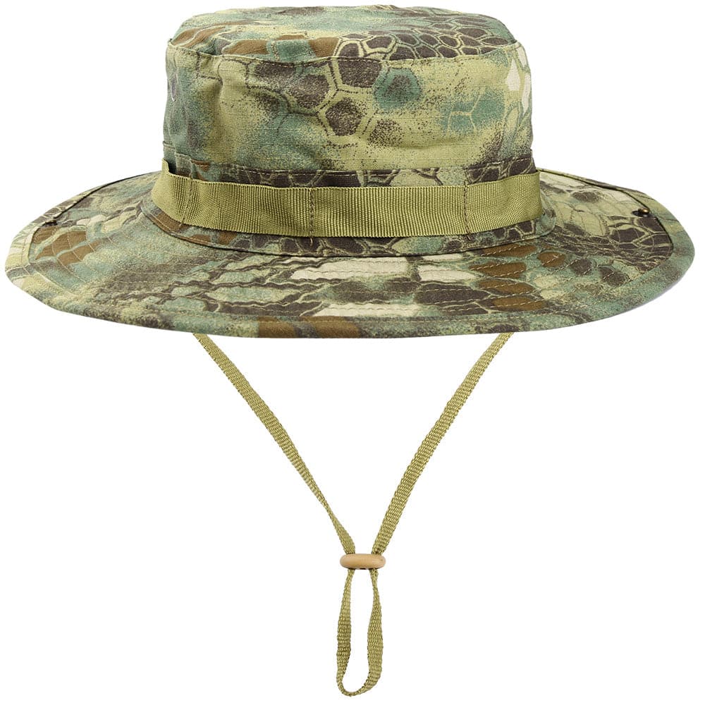 Tactical Airsoft Sniper Camouflage Bucket Boonie Hats-8