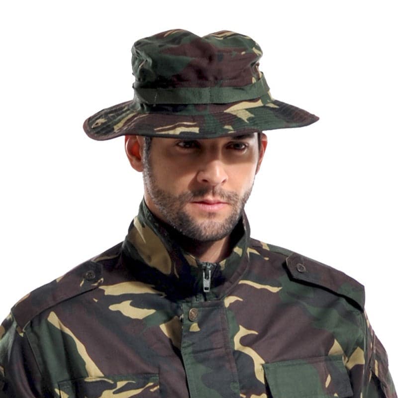 Tactical Airsoft Sniper Camouflage Bucket Boonie Hats-1