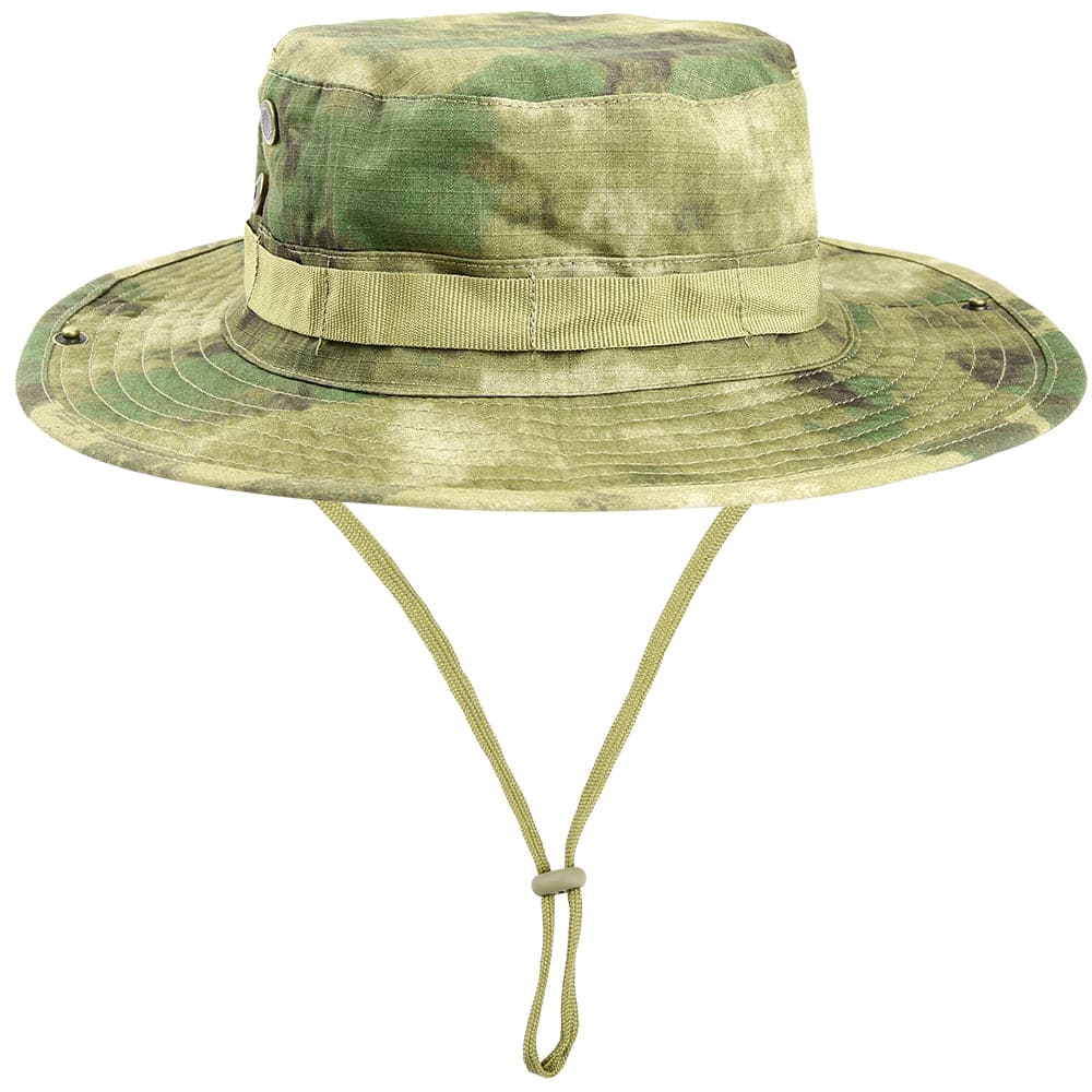 Tactical Airsoft Sniper Camouflage Bucket Boonie Hats-13