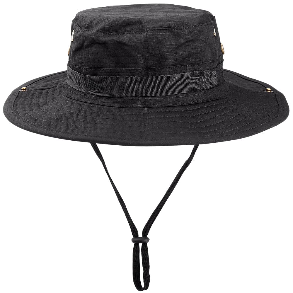 Tactical Airsoft Sniper Camouflage Bucket Boonie Hats-5
